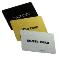 Silver/Gold/Black Cards